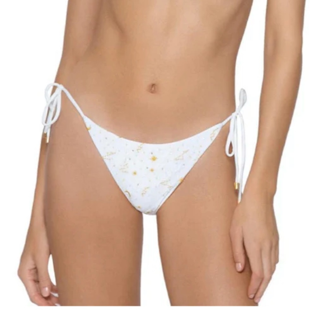 PQ Swim Celestial Embroidered Tie Full Bottom